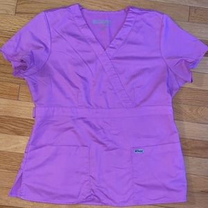 EUC Womens Greys Anatomy Scrub Top